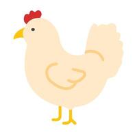 Chicken Icon Design vector