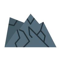 Mountains Icon Design vector
