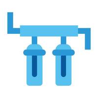 Water Filter Icon Design vector