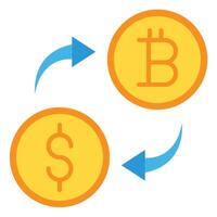 Exchange Icon Design vector