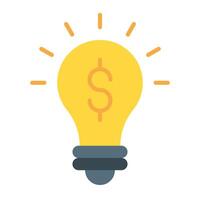 Idea Icon Design vector