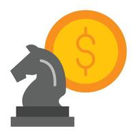 Strategy Icon Design vector