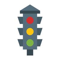 Traffic Control Icon Design vector