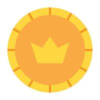 Coin Icon Design vector