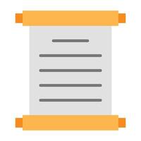 Scroll Icon Design vector