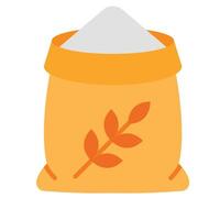 Wheat Flour Icon Design vector