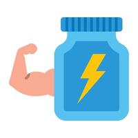 Supplement Icon Design vector