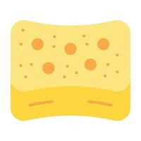 Bath Sponge Icon Design vector