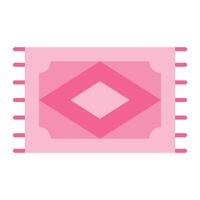 Bath Mat Icon Design vector