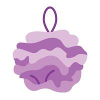 Loofah Icon Design vector
