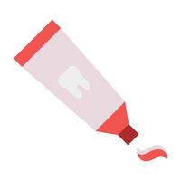 Toothpaste Icon Design vector