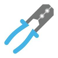 Crimping Tool Icon Design vector
