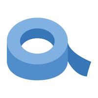 Electrical Tape Icon Design vector