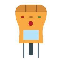 GFCI Tester Icon Design vector