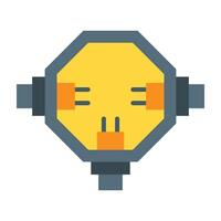 Junction Box Icon Design vector