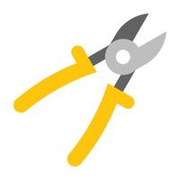 Wire Cutter Icon Design vector