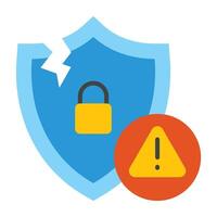 Cyber Threat Icon Design vector