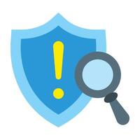 Security Audit Icon Design vector