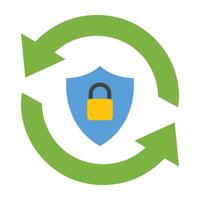Security Update Icon Design vector