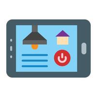 Smart Home Dashboard Icon Design vector