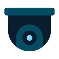 Smart Security Camera Icon Design vector