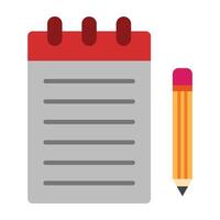 Note Icon Design vector