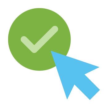 ratón puntero icono diseño vector