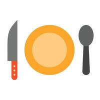 Plate Icon Design vector