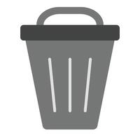 Trash Can Icon Design vector