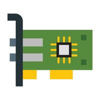 Network Interface Icon Design vector