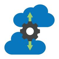 Elasticity Icon Design vector