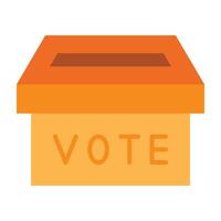 Voting Box Icon Design vector