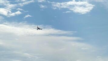 A close-up of an airplane taking off from the runway, showcasing the thrill of flight. Ideal for travel blogs, aviation content, and promotional materials video