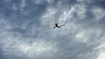 A close-up of an airplane taking off from the runway, showcasing the thrill of flight. Ideal for travel blogs, aviation content, and promotional materials video