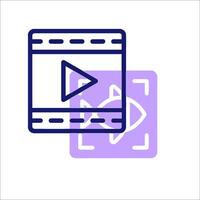 A player icon with a fish in the middle vector