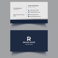 Modern business Card Template Design. Visiting Card Design, Creative Business Card Design vector