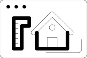 Architecture Line Icon vector