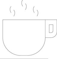 Coffee Line Icon vector