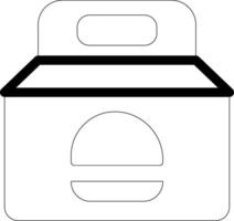 Tack Away Line Icon vector