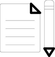 Copywriting Line Icon vector