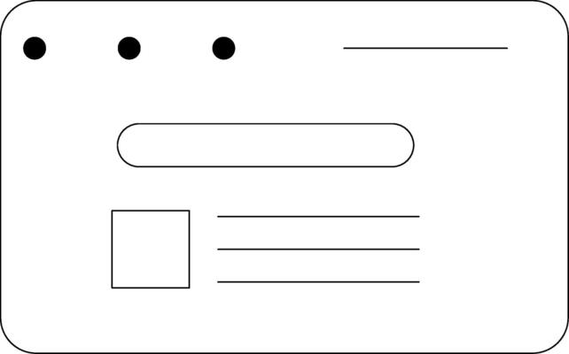 Search Result Line Icon