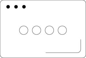 Loading Line Icon vector