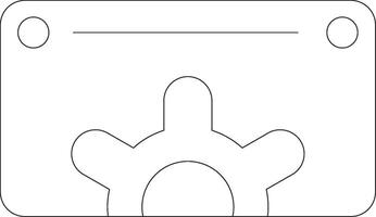 Website Line Icon vector