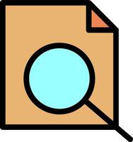 File Line Icon vector