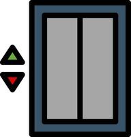 Elevator Line Icon vector