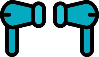 Earpods Line Icon vector