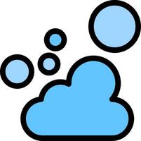 Foam Line Icon vector