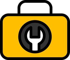 Toolbox Line Icon vector