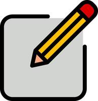 Edit Line Icon vector
