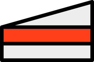 Sandwich Line Icon vector